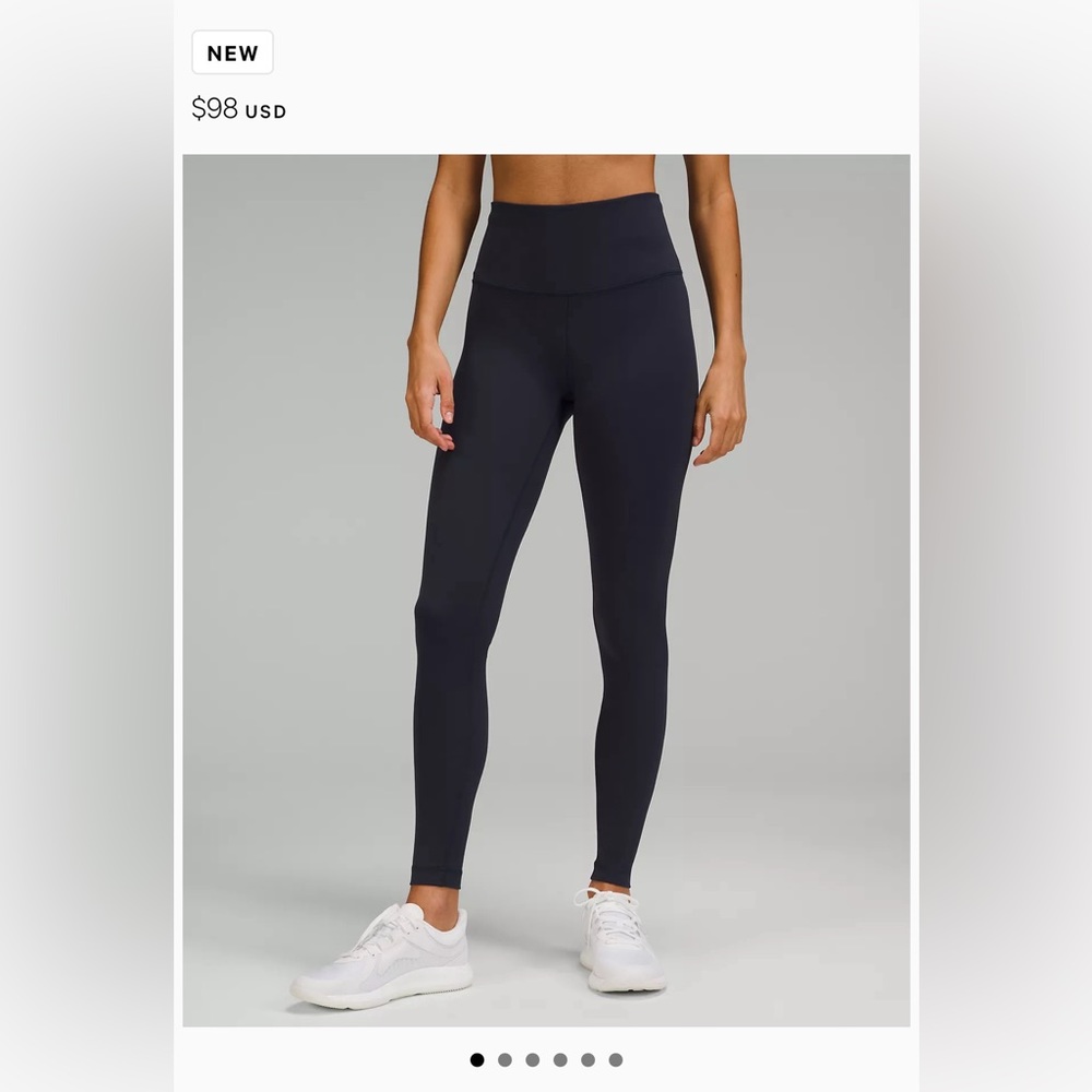 Lululemon Wunder Train High Rise Tight 28”